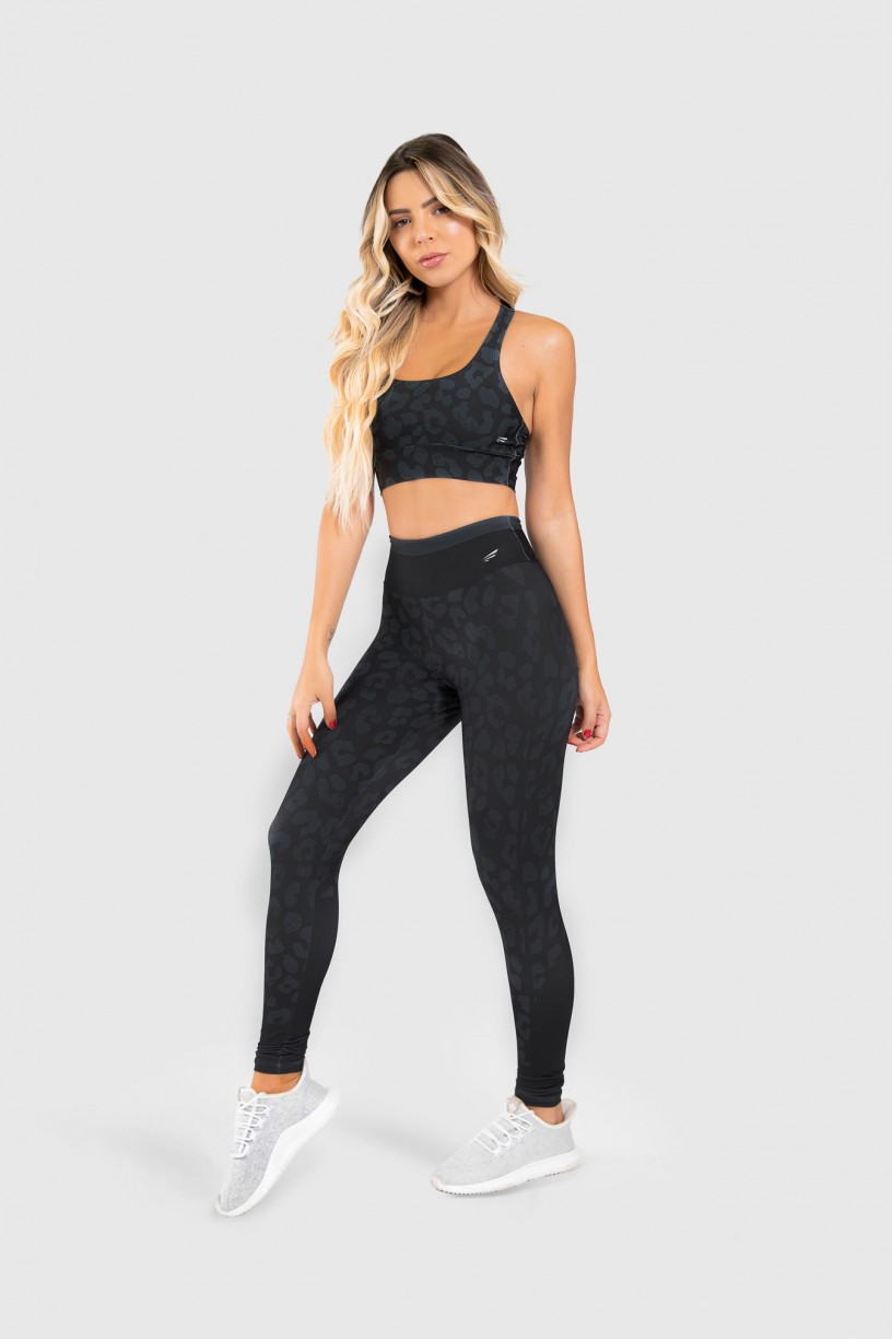 Calça Legging Fitness Estampa Digital Animal Tail | Ref: GO210