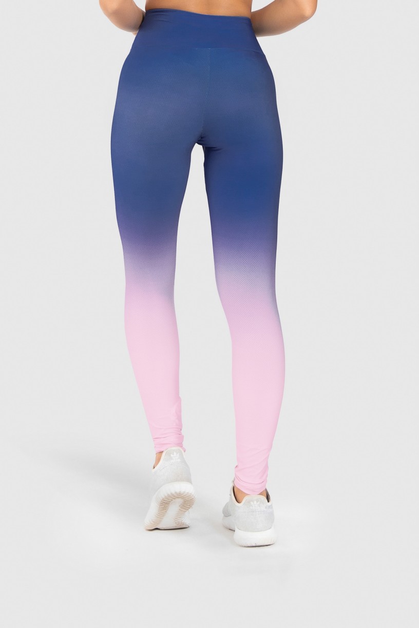 Calça Legging Fitness Estampa Digital Blue Hour | Ref: GO250