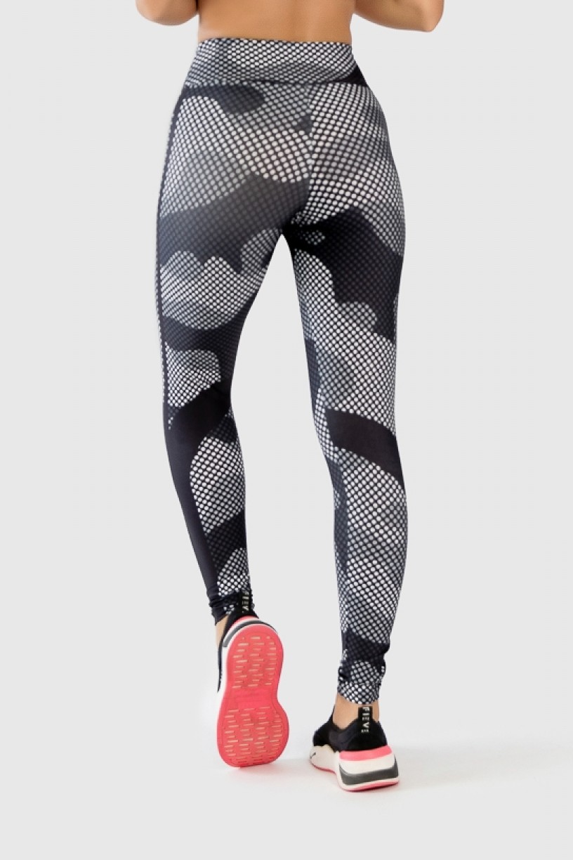 Calça Legging Fitness Estampa Digital Camo Screen | Ref: GO331