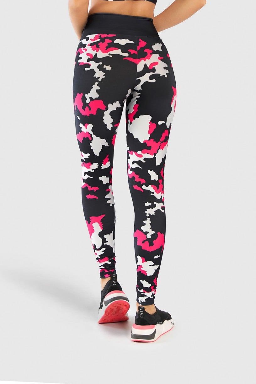 Calça Legging Fitness Estampa Digital Casual Military | Ref: GO187