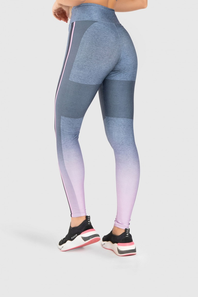Calça Legging Fitness Estampa Digital Crossing Colors | Ref: GO178