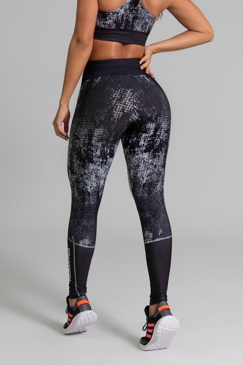 Calça Legging Fitness Estampa Digital Doom | Ref: GO386