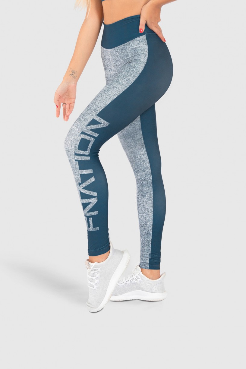 Calça Legging Fitness Estampa Digital Double Merge | Ref: GO197 