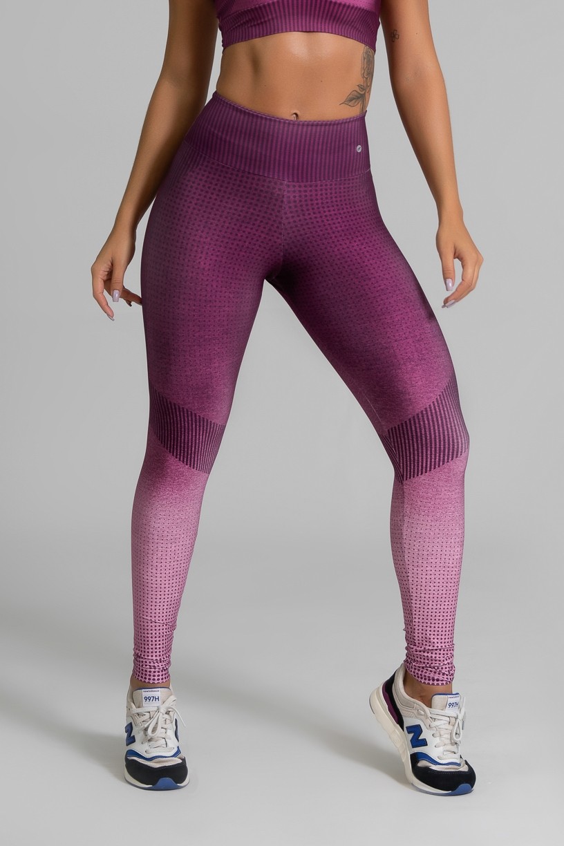 Calça Legging Fitness Estampa Digital Fashion Rose | Ref: GO335