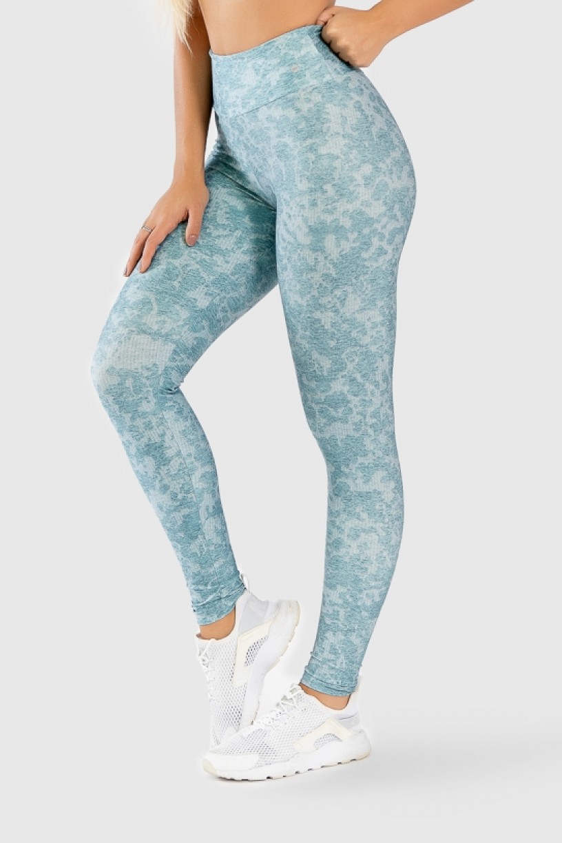 Calça Legging Fitness Estampa Digital Lace Texture | Ref: GO287 