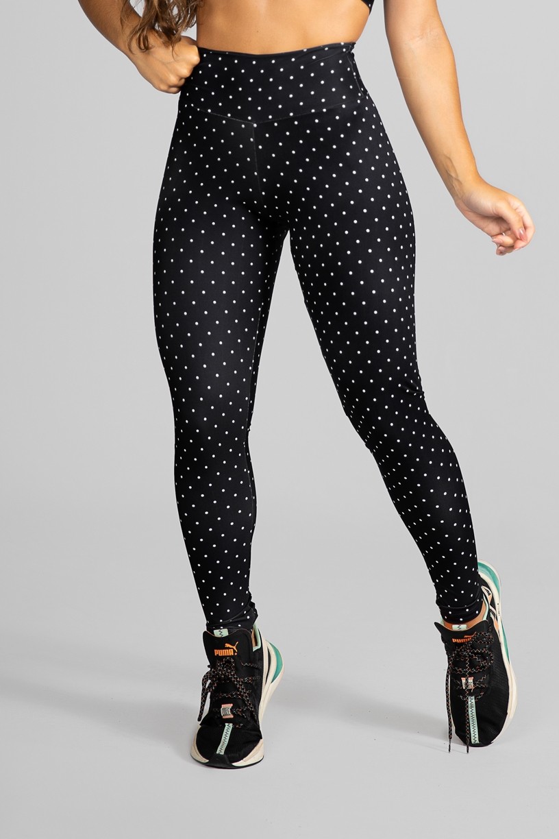 Calça Legging Fitness Estampa Digital Little Points | Ref: GO214