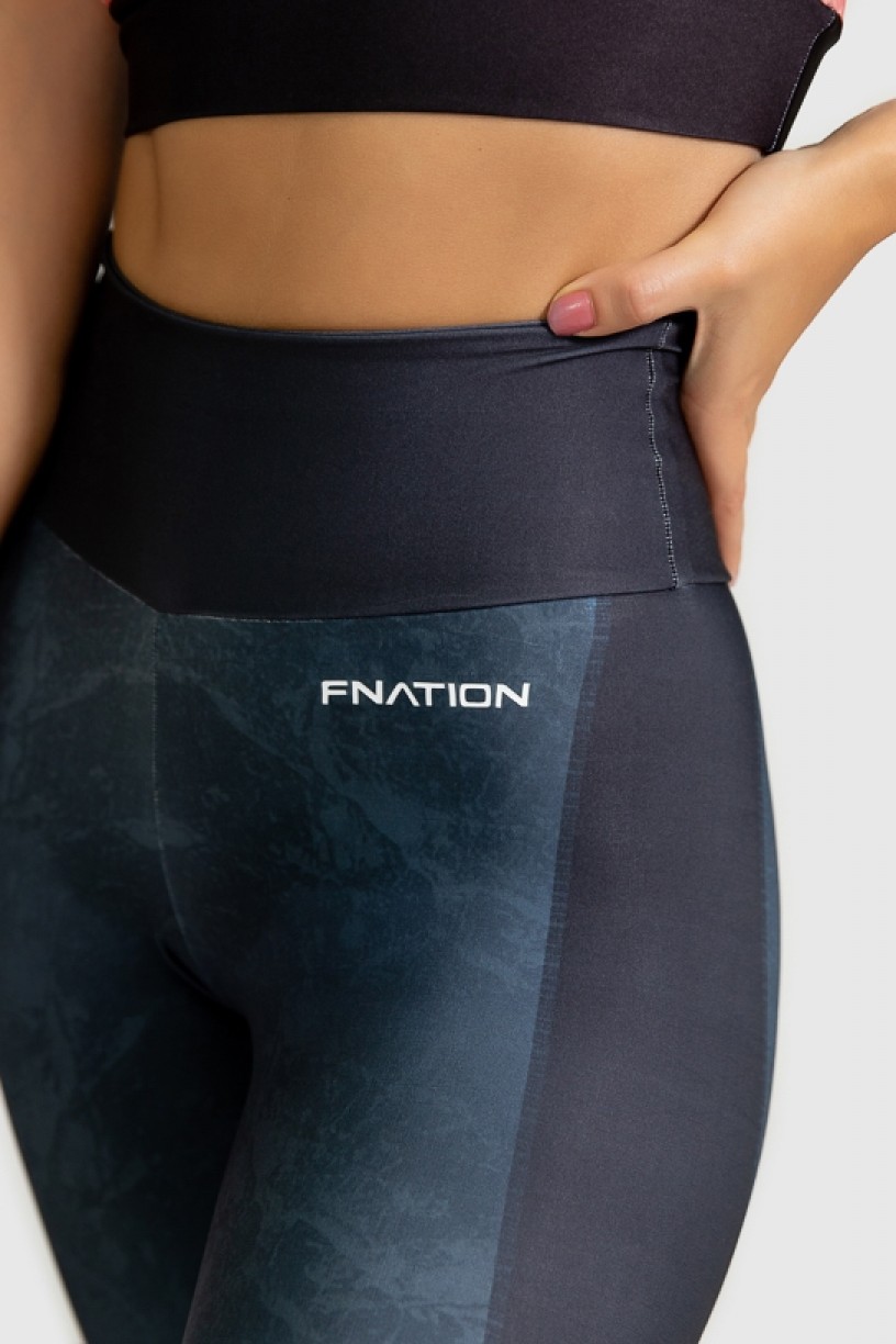 Calça Legging Fitness Estampa Digital Massing Corals | Ref: GO271