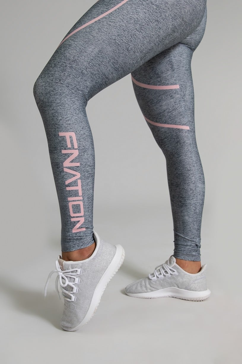 Calça Legging Fitness Estampa Digital Pink Fusion | Ref: GO347