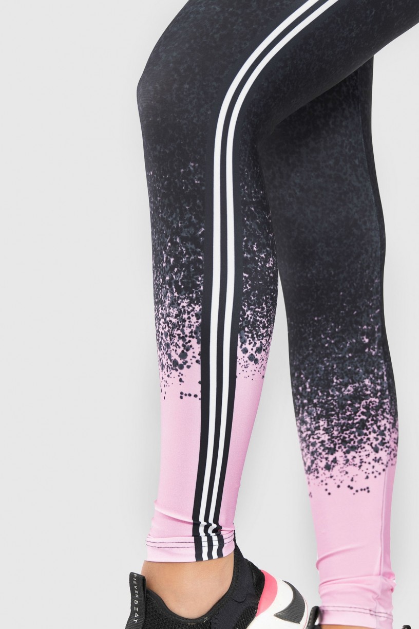Calça Legging Fitness Estampa Digital Pink Splash | Ref: GO191