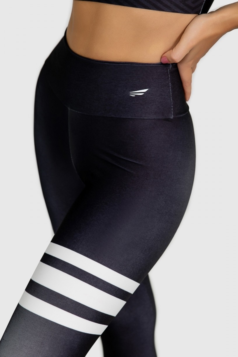 Calça Legging Fitness Estampa Digital Third Basic | Ref: GO290