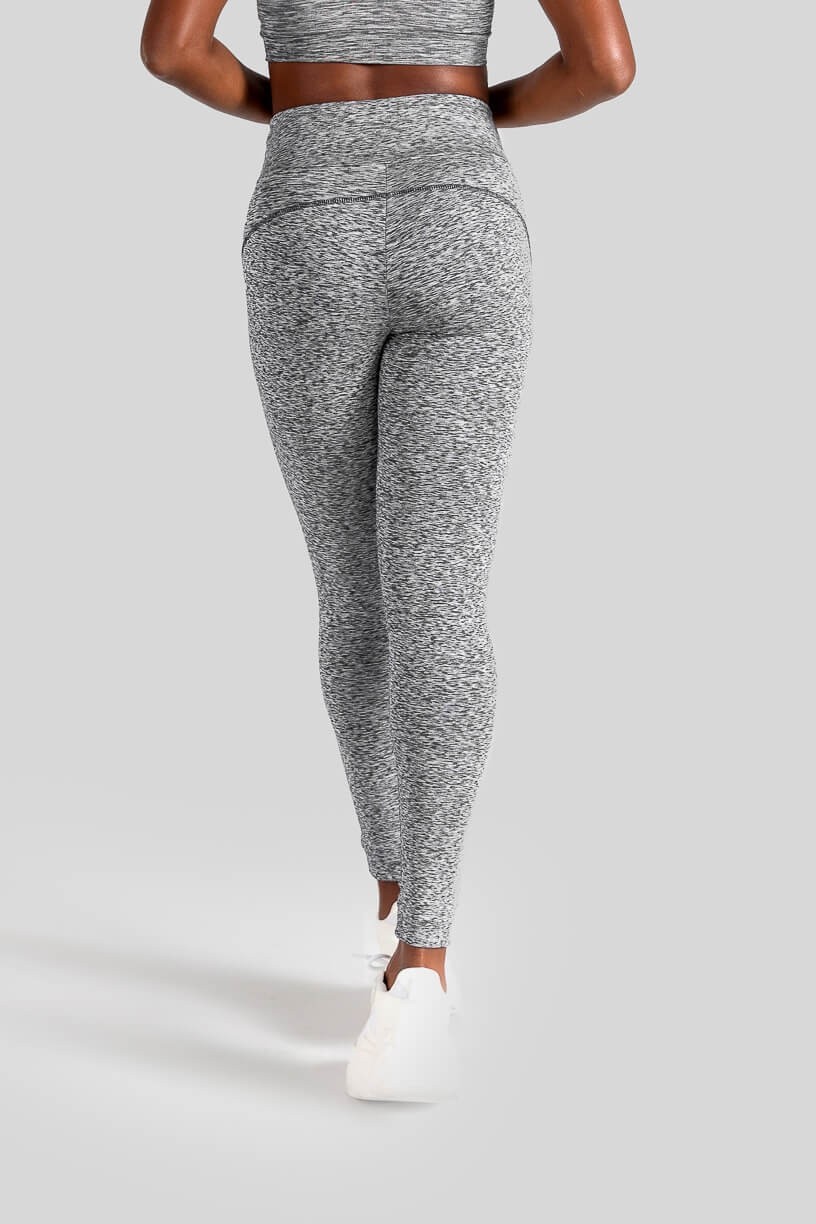 Calça Legging Mesclado (Cinza) | Ref: K3096-A