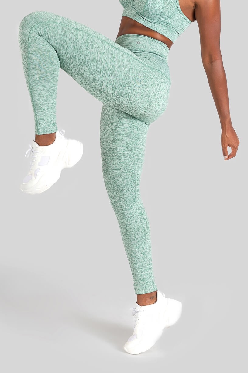 Calça Legging Mesclado (Verde) | Ref: K3096-E