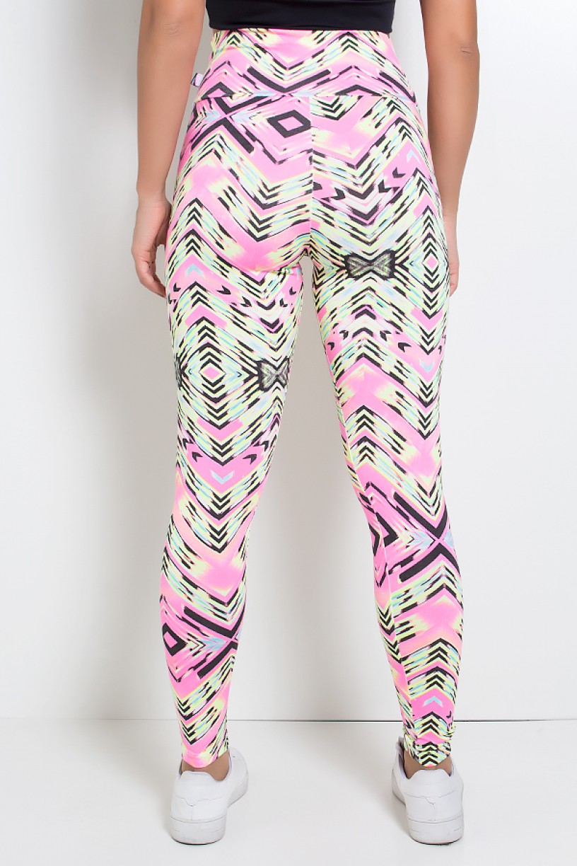 Legging Estampada (Losango Colorido 2) | Ref: KS-F27-028