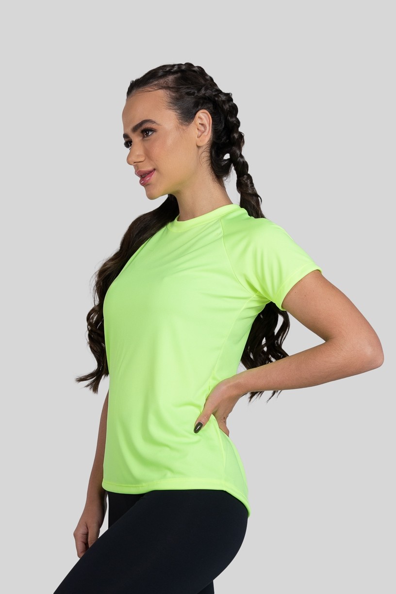 Camisa Raglan Feminina (Verde) | Ref: K3171-B