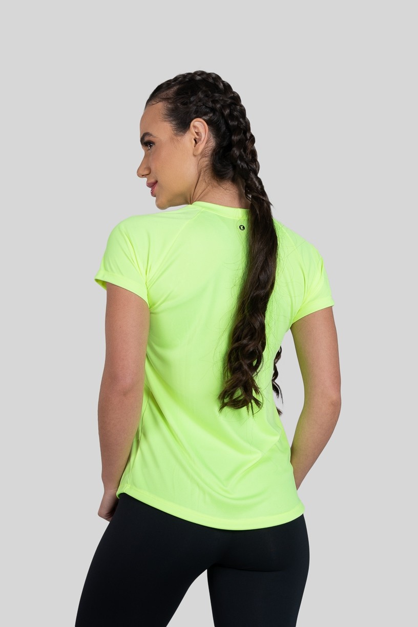 Camisa Raglan Feminina (Verde) | Ref: K3171-B