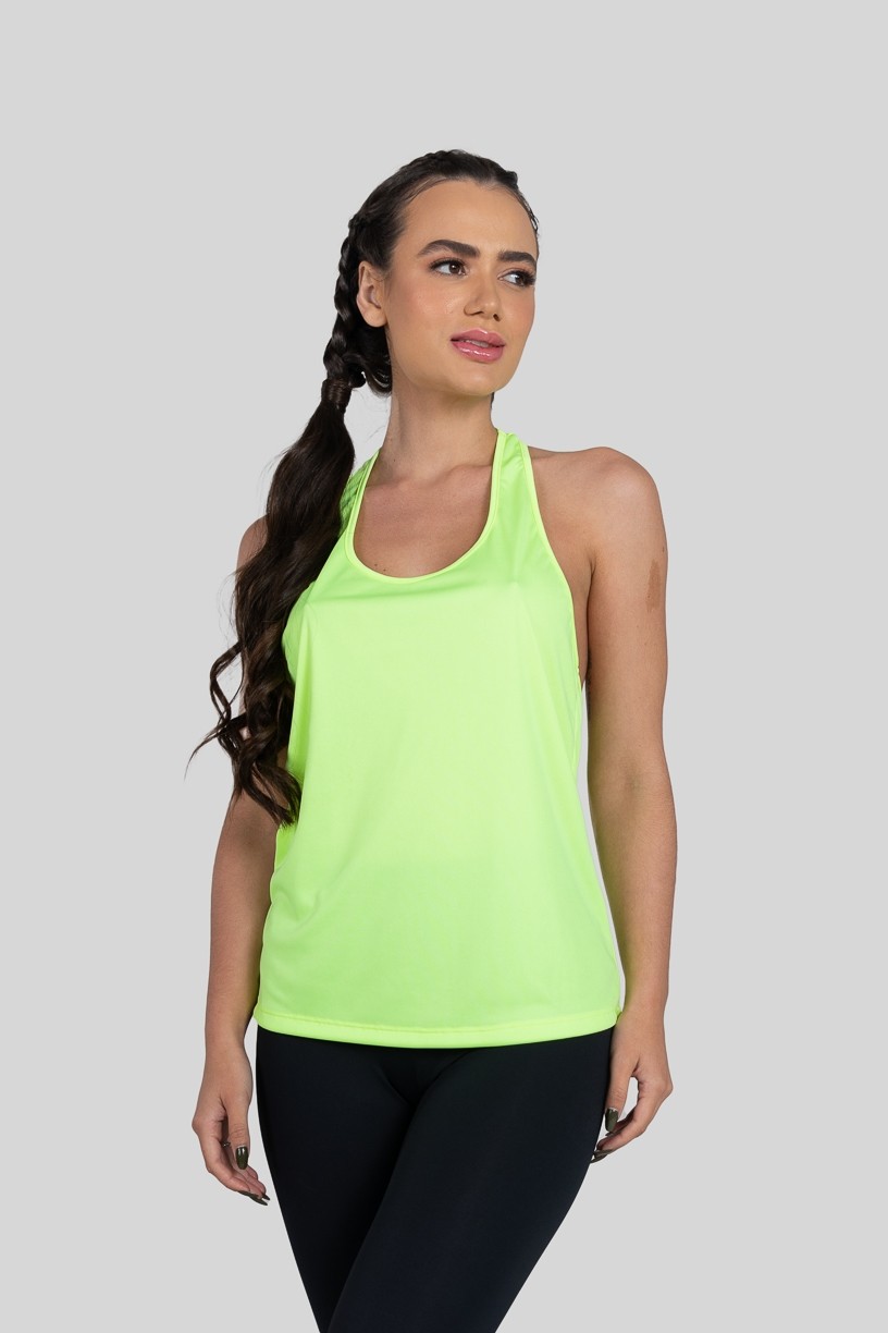 Camiseta com Elástico (Verde / Amarelo) | Ref: K3151-F