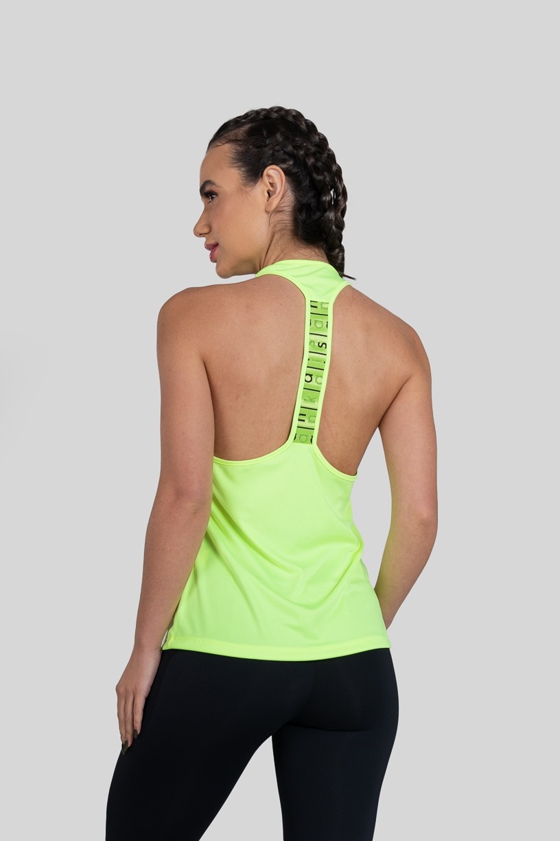 Camiseta com Elástico (Verde / Amarelo) | Ref: K3151-F