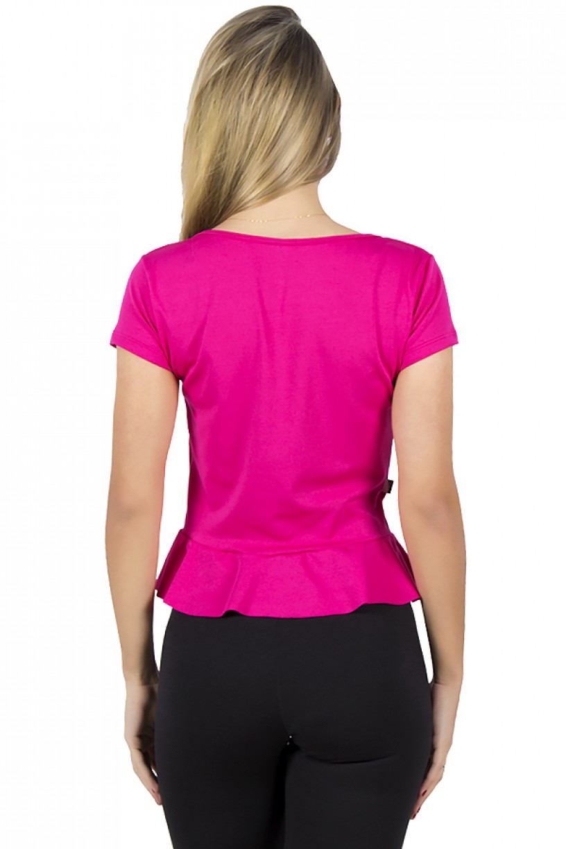 Blusa Lisa com Babado | Ref: F696