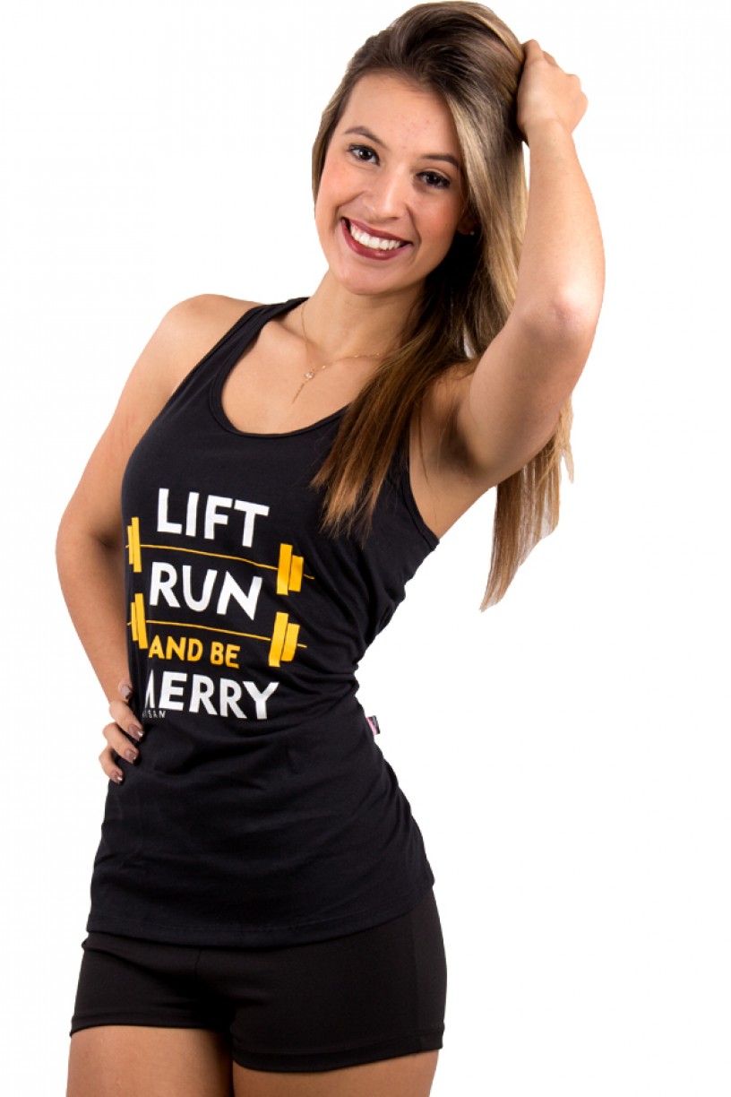 Camiseta de Malha Nadador (Lift run and be merry) | Ref: KS-F316