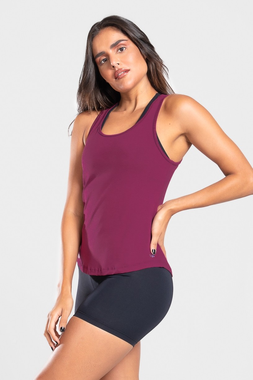 Camiseta Nadador Básica (Roxo) | Ref: K3081-C