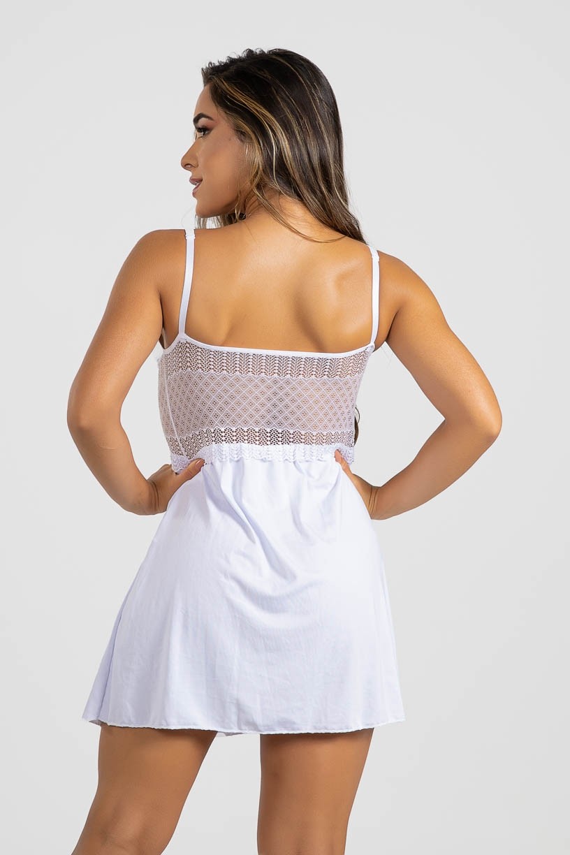 Camisola Romance (Branco) | Ref: P02-4-A