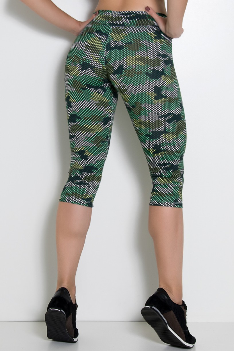 Corsário Estampada (Quadriculado Camuflado) | Ref: KS-F15-016