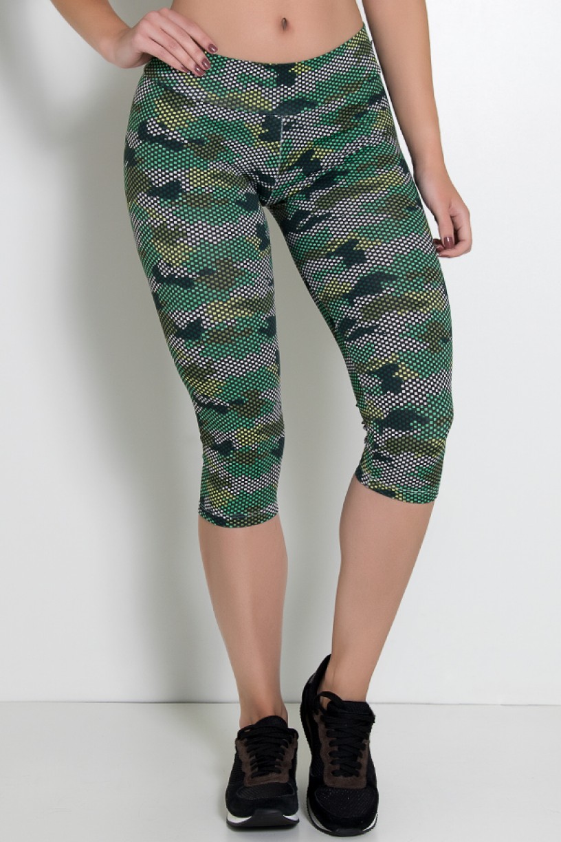 Corsário Estampada (Quadriculado Camuflado) | Ref: KS-F15-016