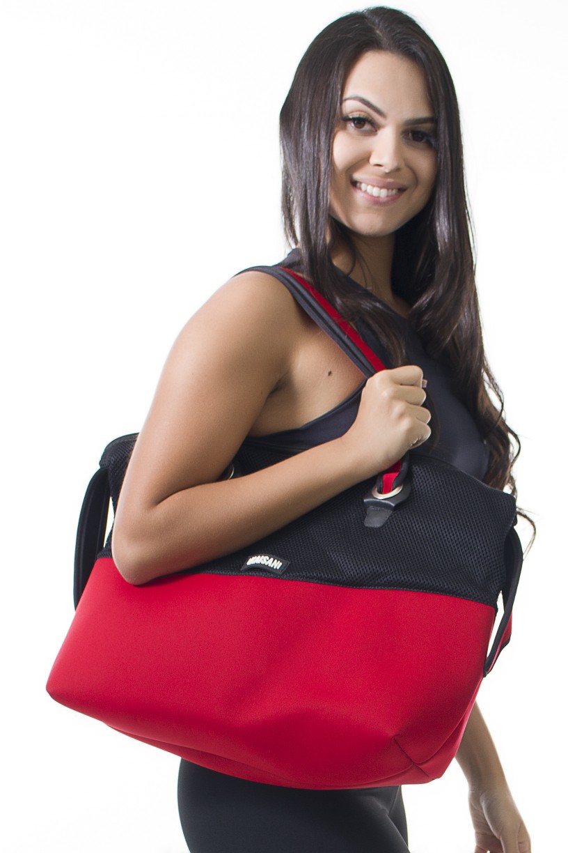 Bolsa London (Vermelho / Preto) | Ref: KS-F2001-003