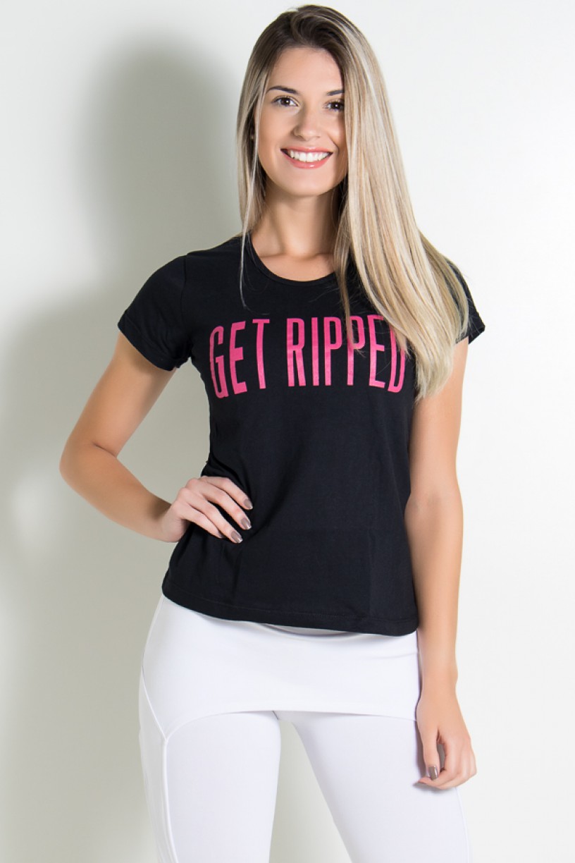 Camiseta Feminina Get Ripped | Ref: KS-F228