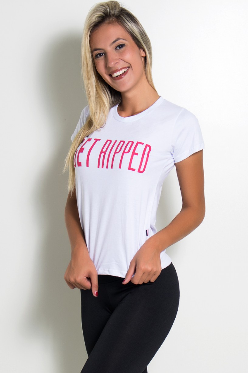 Camiseta Feminina Get Ripped | Ref: KS-F228