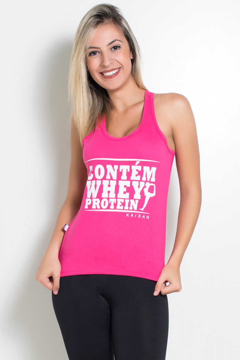 Camiseta de Malha Nadador (Contém whey protein) | Ref: KS-F317