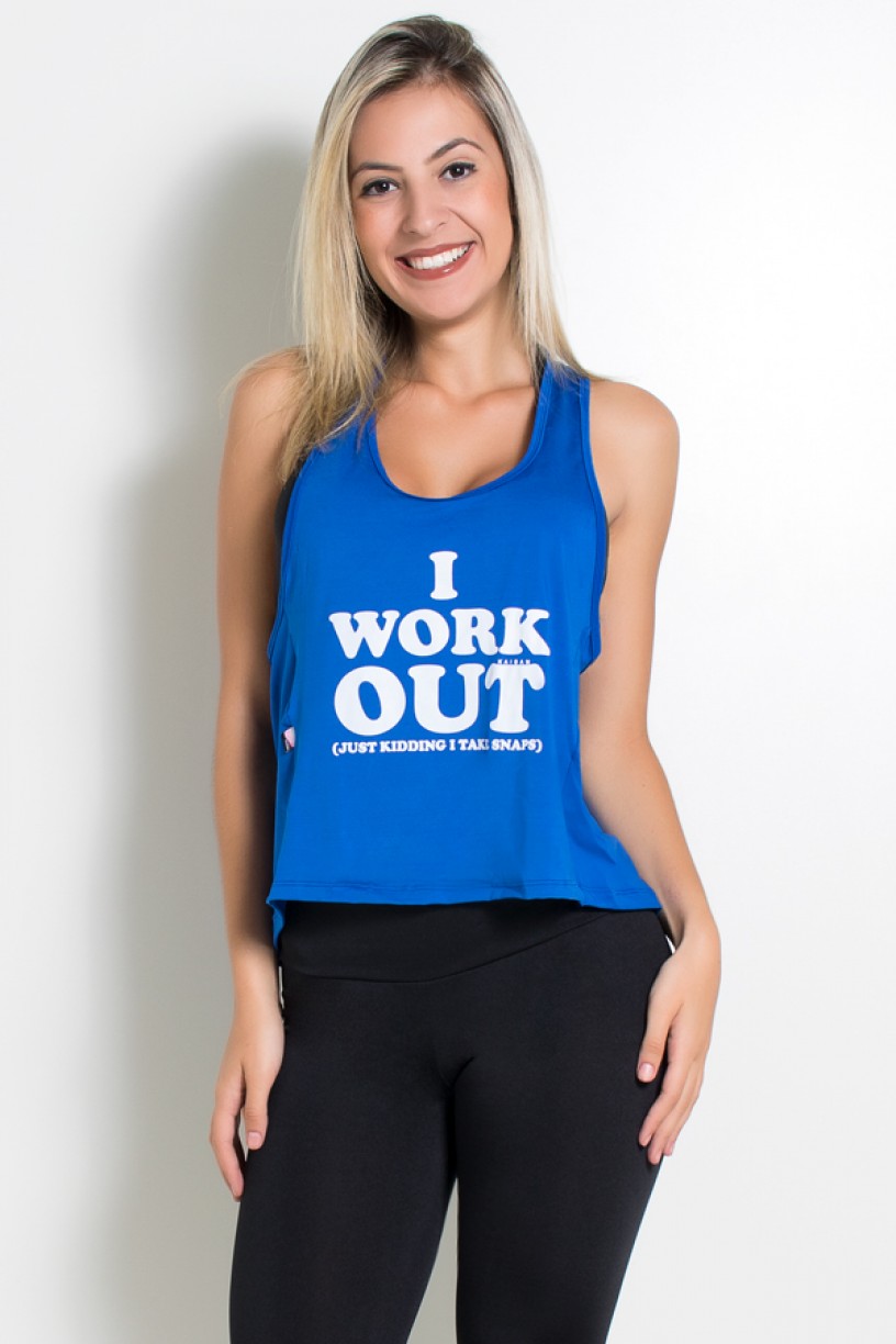Camiseta de Microlight Eva (I Work Out) | Ref: KS-F437