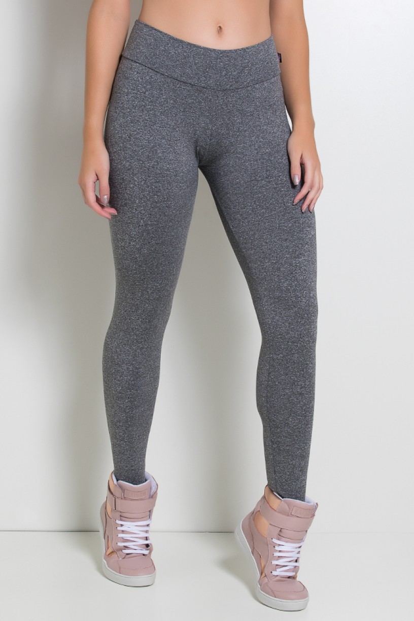 Legging Mescla Cós Baixo | Ref: KS-F470-001