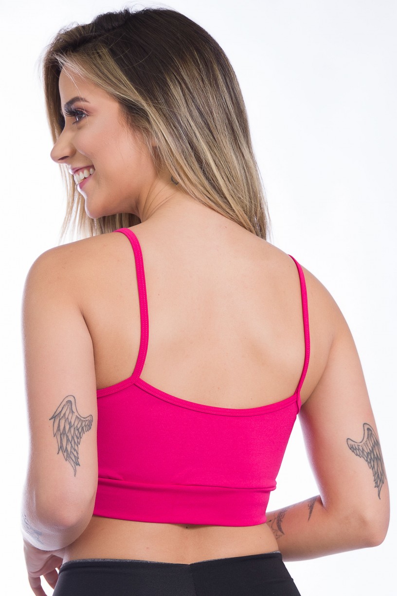 Top de Alcinha (Rosa Pink) | Ref: KS-F611-003