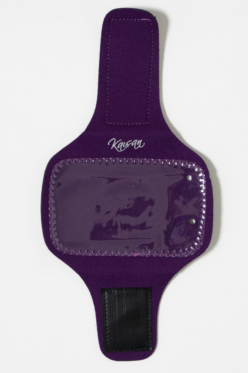 Braçadeira Pequena Lisa para Celular (Roxo) | Ref: KS-F665-005