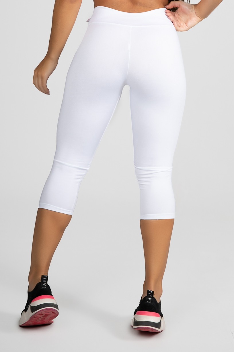 Calça Corsário (Branco) | Ref:F73-017