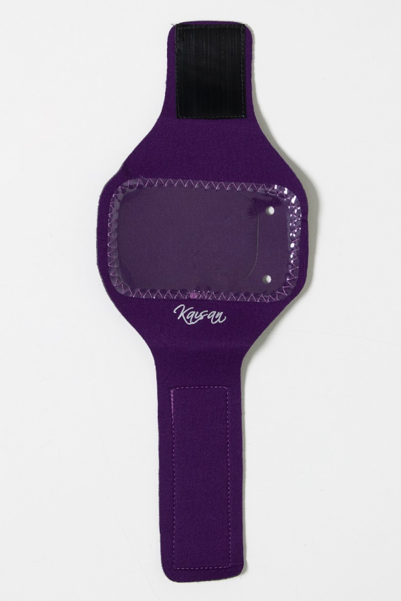 Braçadeira Unissex de Celular para Academia (Roxo) | Ref: KS-F89-004