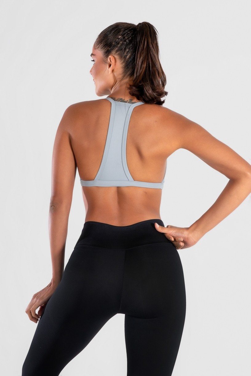 Top Básico Fitness (Cinza) | Ref: GO7-J