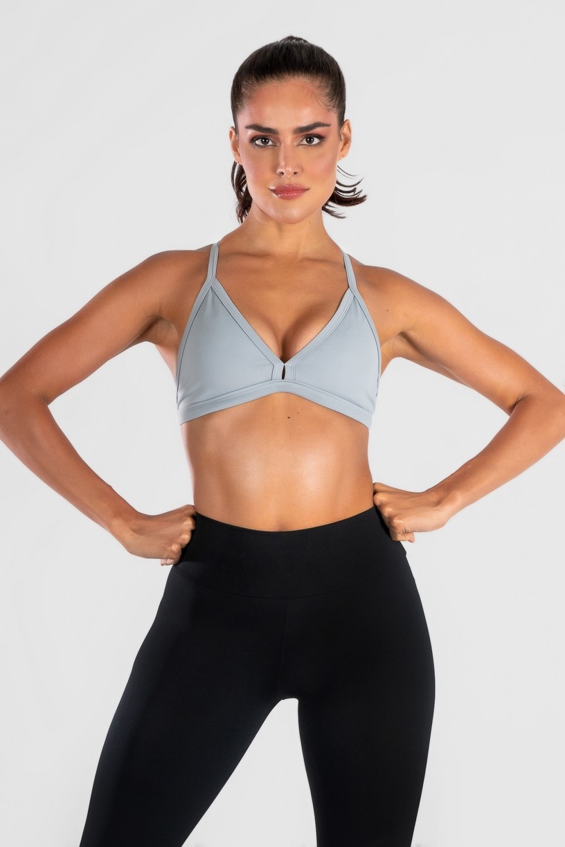 Top Básico Fitness (Cinza) | Ref: GO7-J