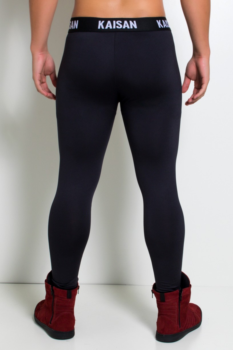 calça legging masculina azul