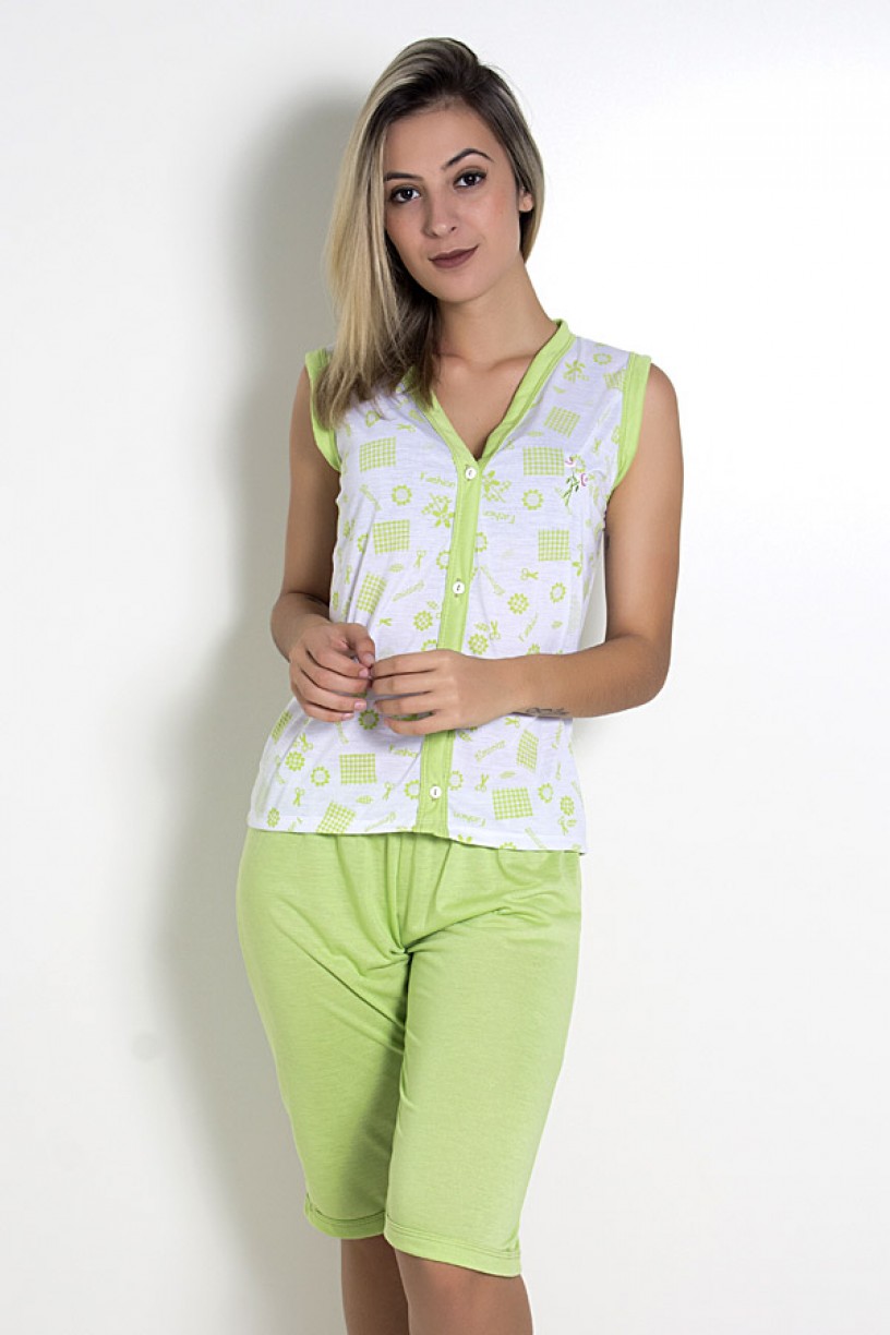 Pijama Pescador 098 (Verde) 