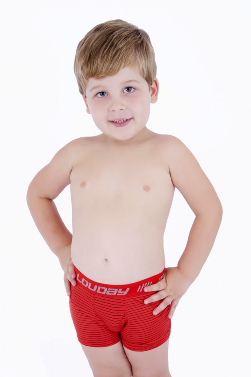 Cueca Boxer Infantil Risca Giz