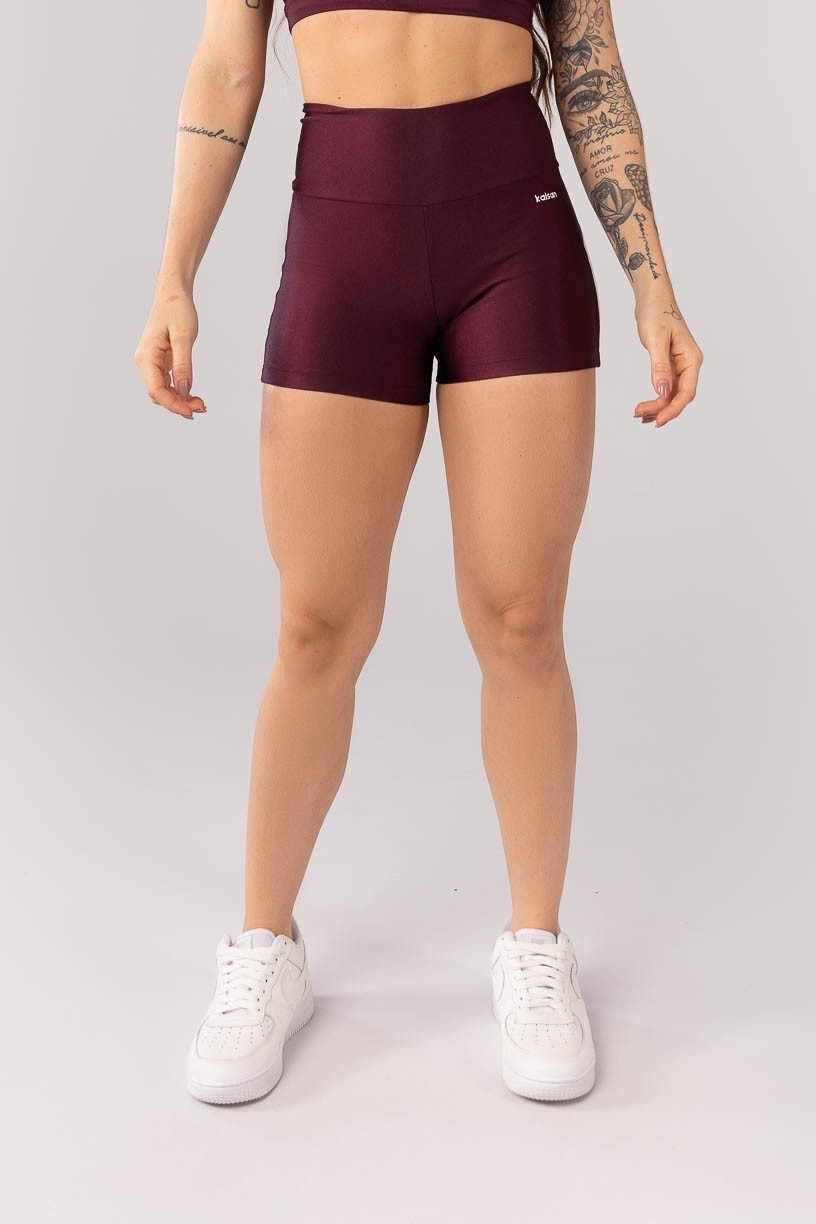 K4093-A_Short_com_Faixa_Lateral_Vinho__Off_White__Ref_K4093-A