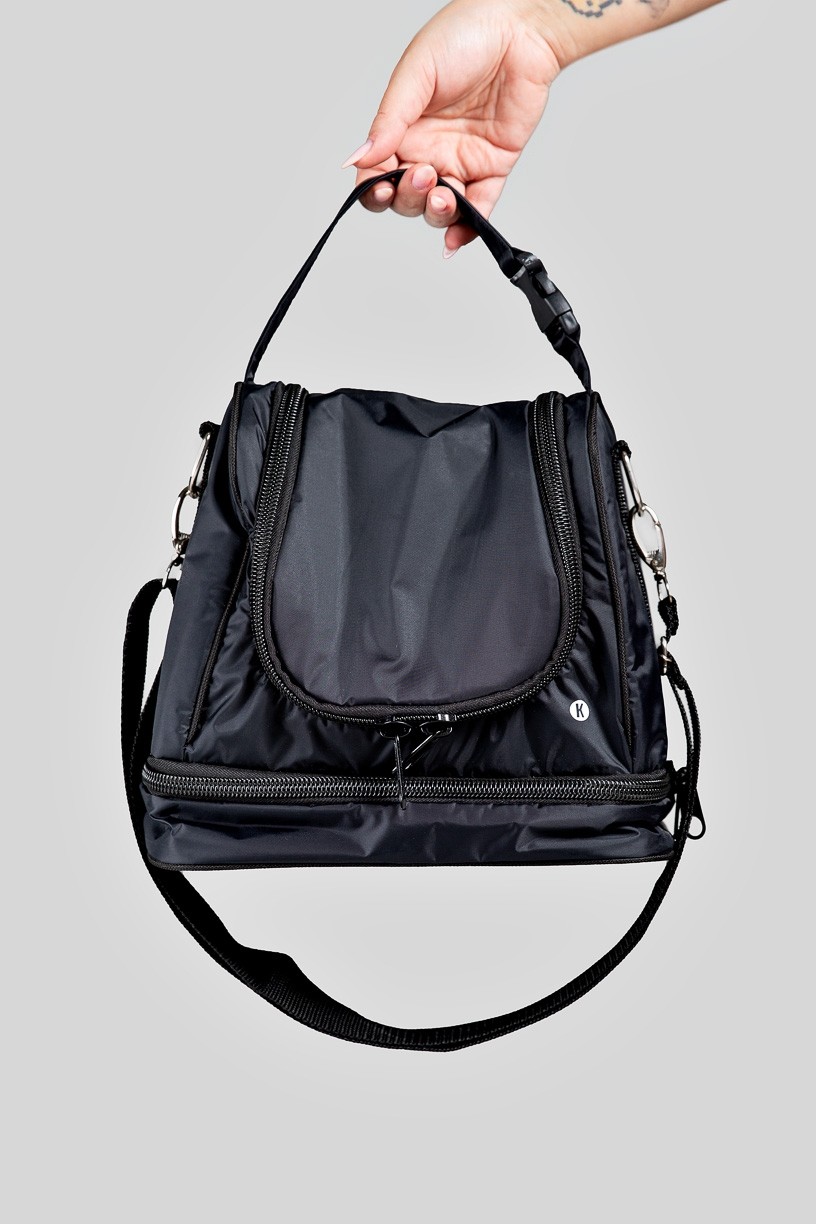 Lancheira Térmica com Silk (Preto / Prata) | Ref: K3201-A