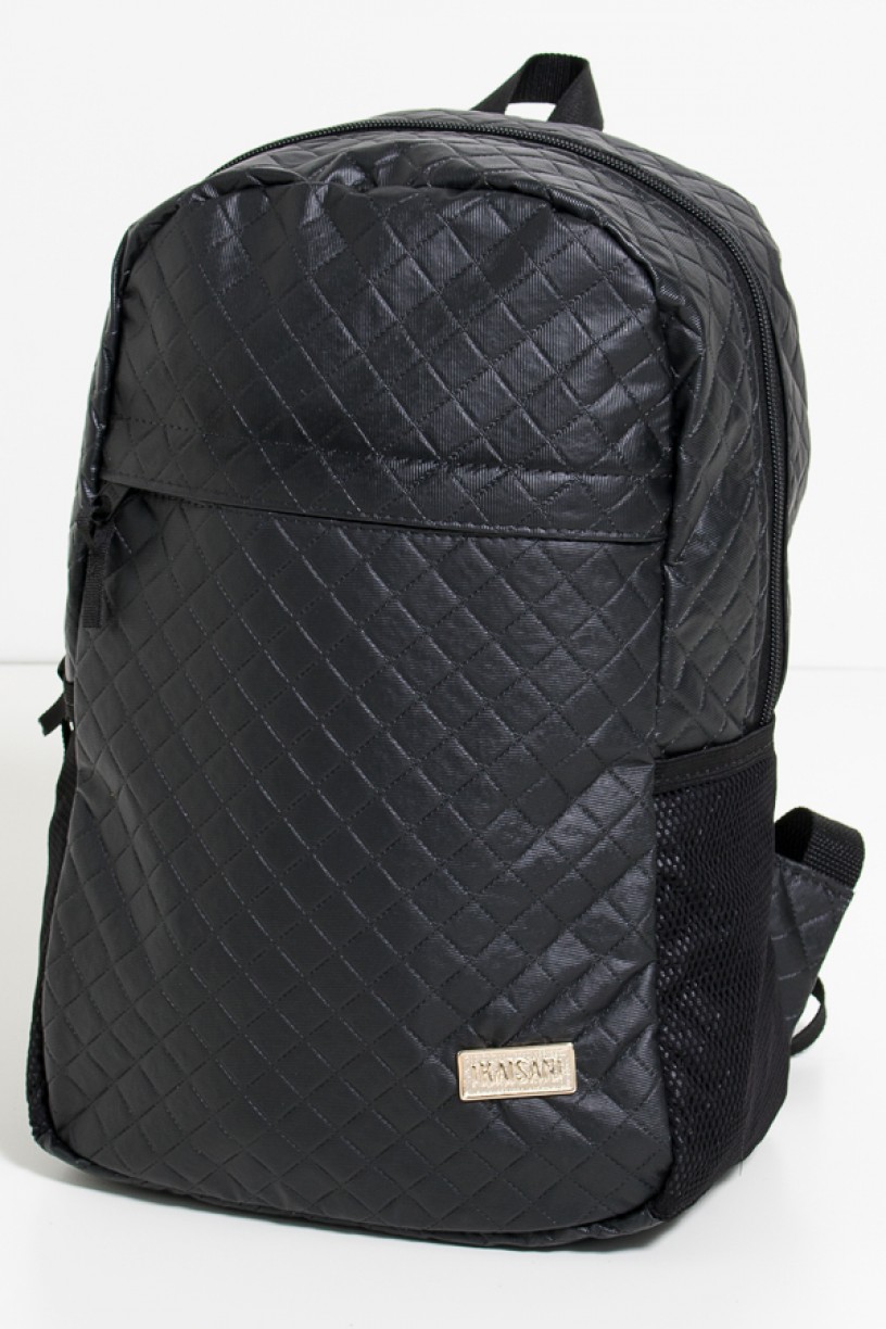 Mochila Matelassê (Preto) | Ref: KS-MF12-001