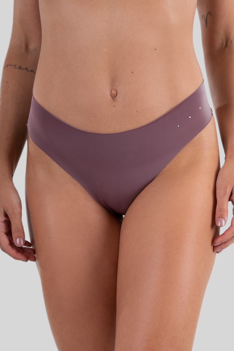 Tanga Fio Sem Costura (Lilás) | Ref: P03-3-F