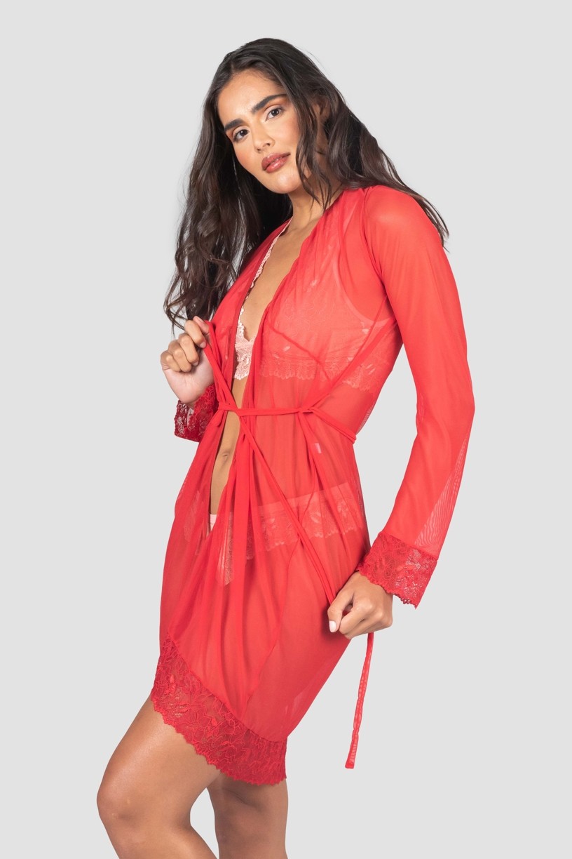 Robe Jéssica (Vermelho) | Ref: P04-3-C