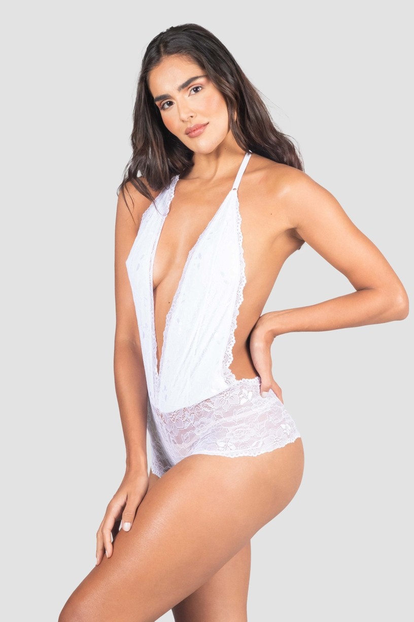 Body Lingerie Tailandês (Branco) | Ref: P04-4-B