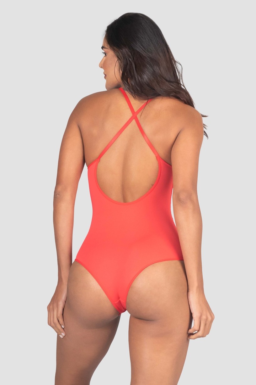 Body Lingerie Vera (Vermelho) | Ref: P04-5-C