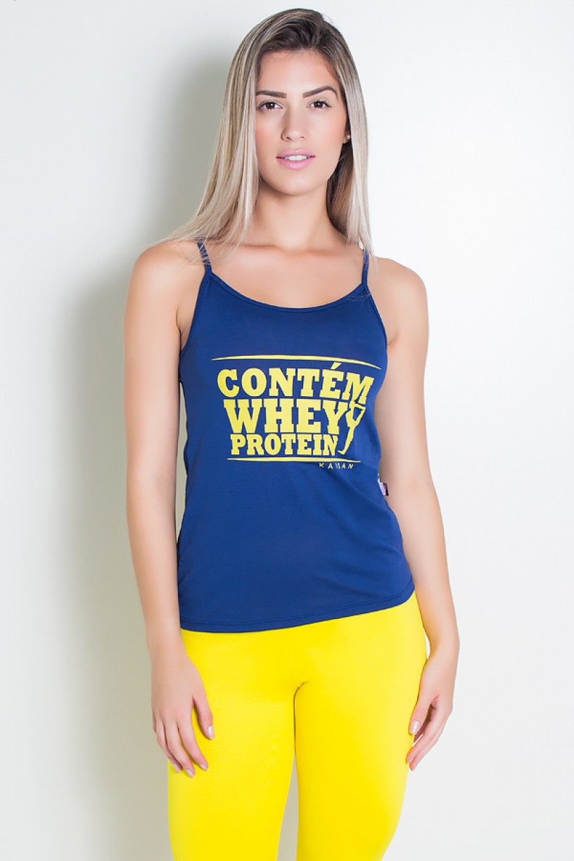 Camiseta Dry Fit July (Contém Whey Protein) | Ref: KS-F301